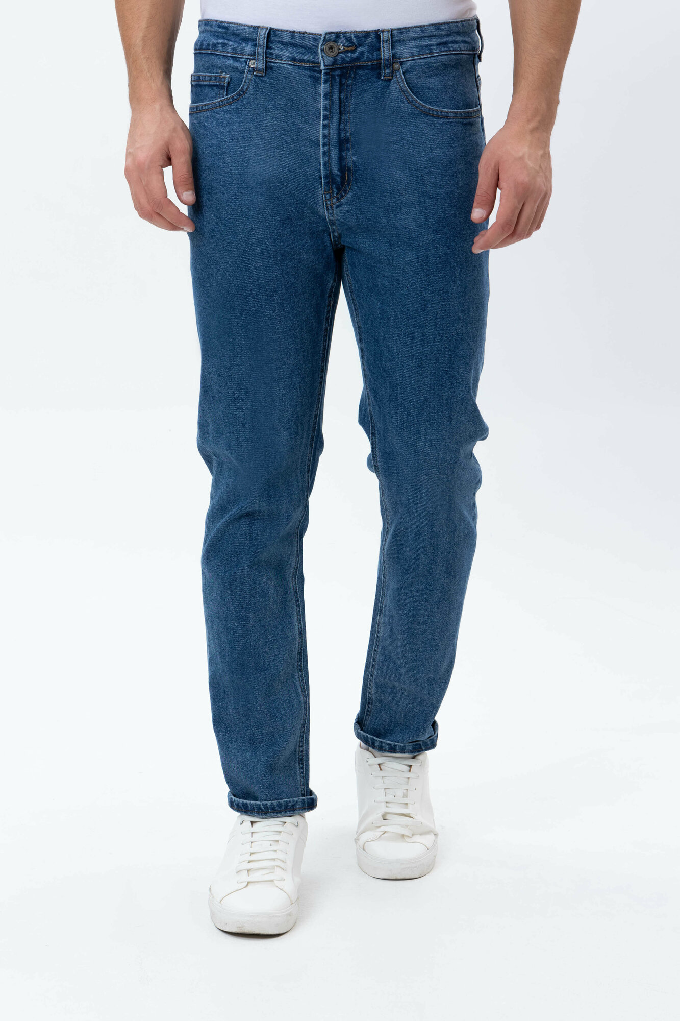 Джинсы скинни TERRA PRO, размер 29, blue
