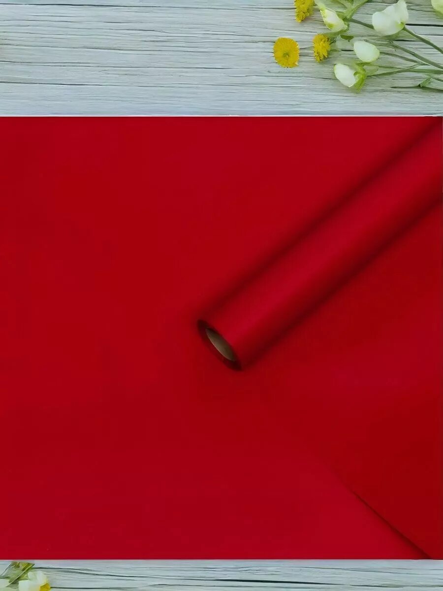 Упаковочная пленка для цветов в листах 45x50 см 68 mic 20 шт