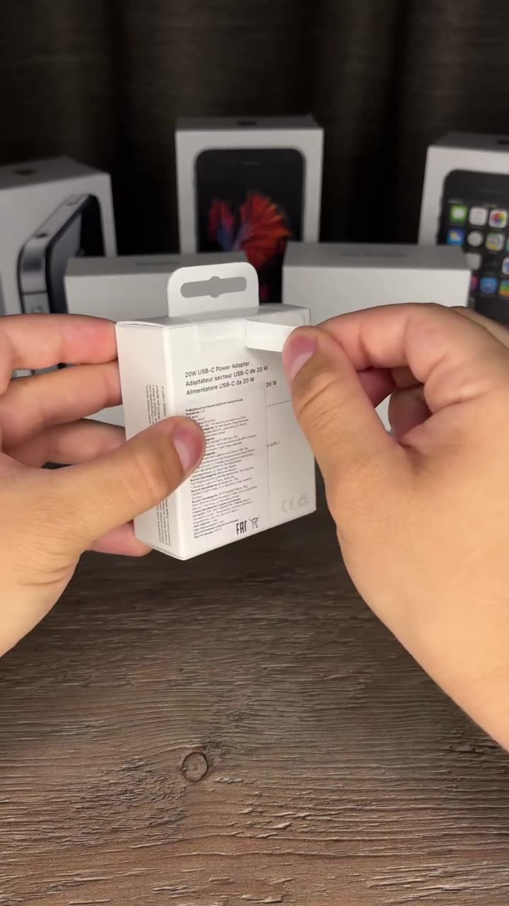Зарядное устройство Power A 2347 для iPhone, USB-C, 20 Вт, оригинальная серия, вход: 110–240 В — фото 1