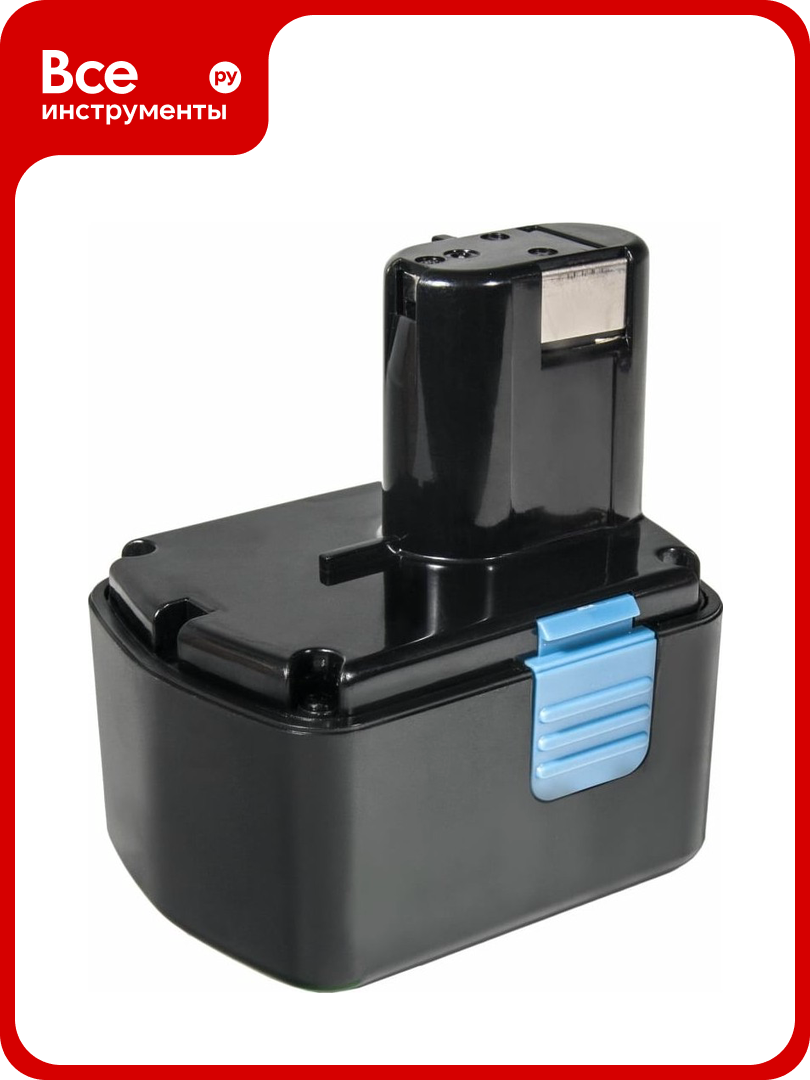 Аккумулятор (14.4 В; 1.5 А*ч; NiCd) для инструментов HITACHI коробка ПРАКТИКА 031-686