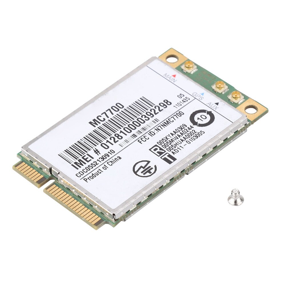 MC7700 PCI-E 100 Мбит/с 3G/4G LTE FDD Встроенный беспроводной модуль для Windows Linux