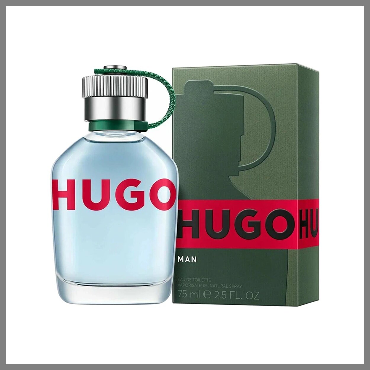 Hugo Boss Hugo Man (green) мужская древесная туалетная вода 75мл