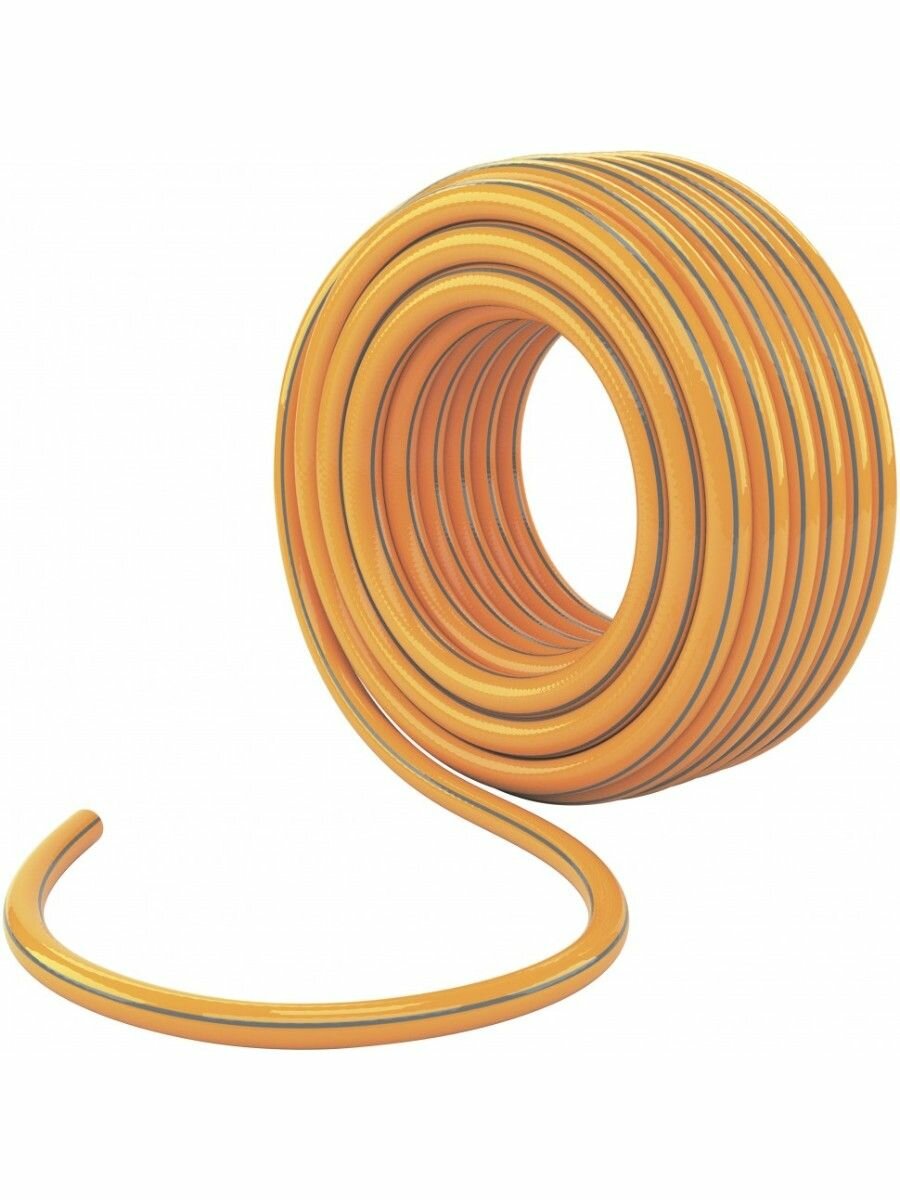 Шланг поливочный Palisad Luxe Standard армированный 3 слойный ПВХ 1/2