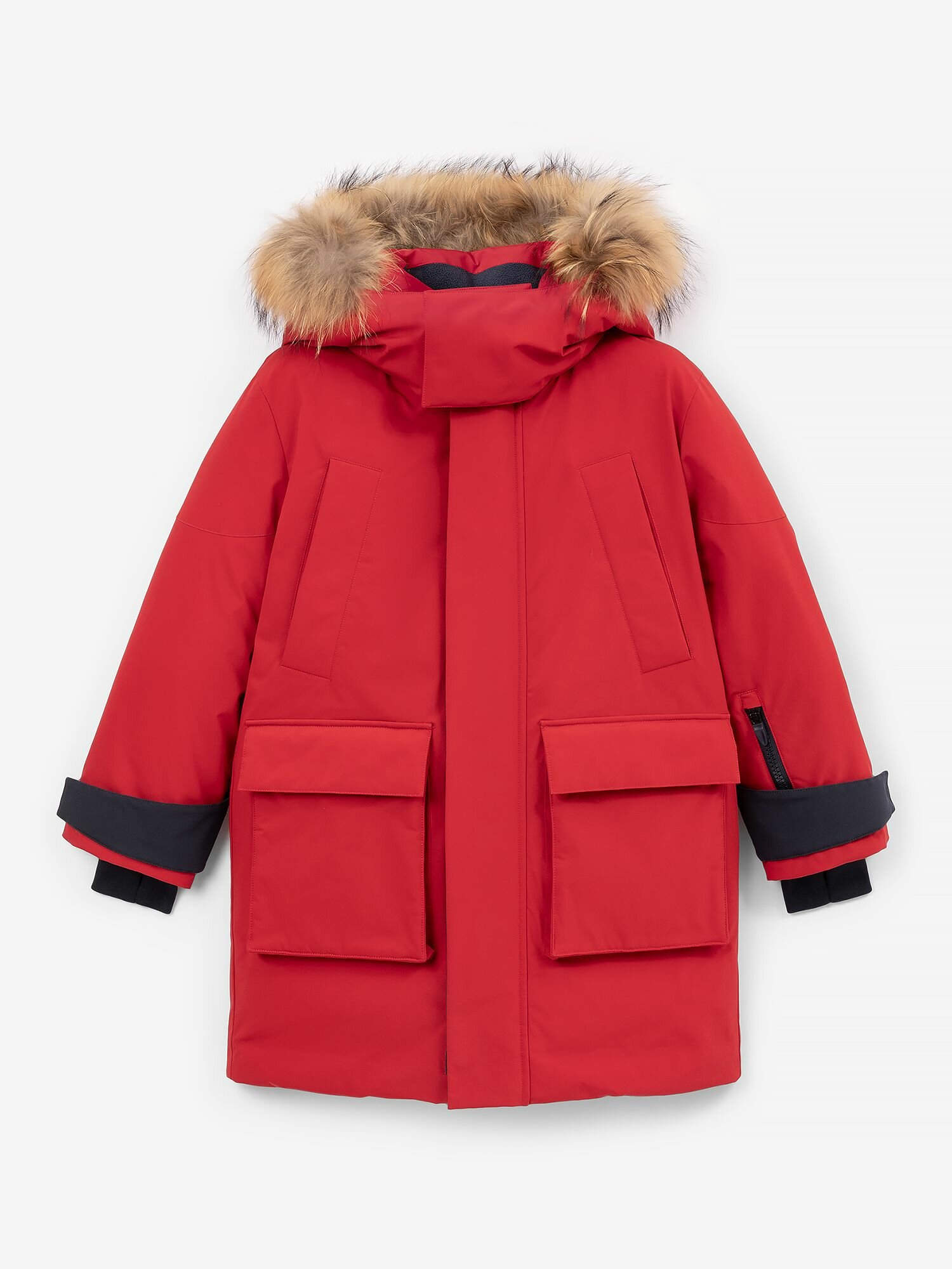 Пальто Gulliver, размер 152-76-66, темно-зеленый