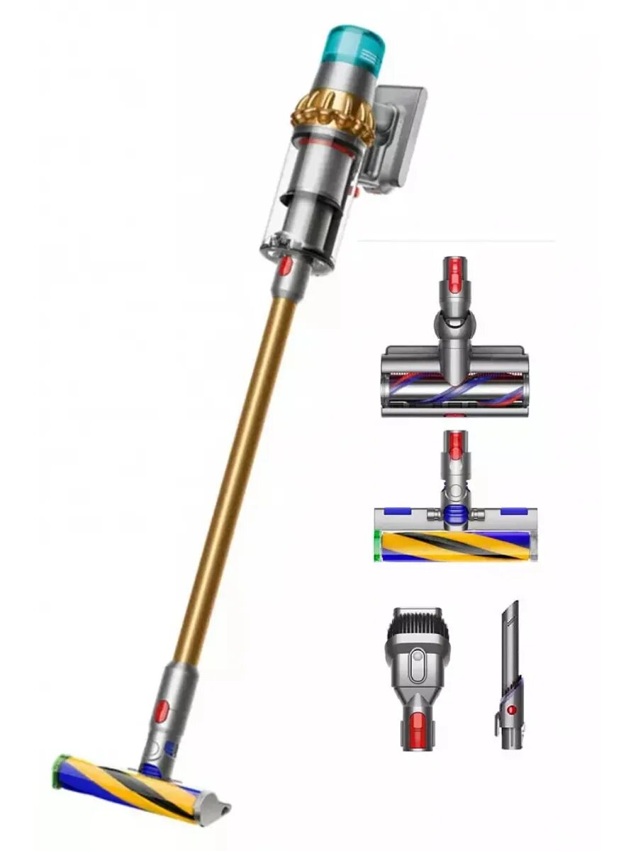 Вертикальный беспроводной пылесос Dyson V15 Detect Absolute SV47