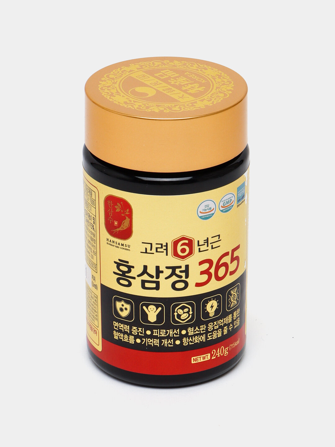Korea Экстракт красного корейского женьшеня 6-летний концентрат 365 240 г