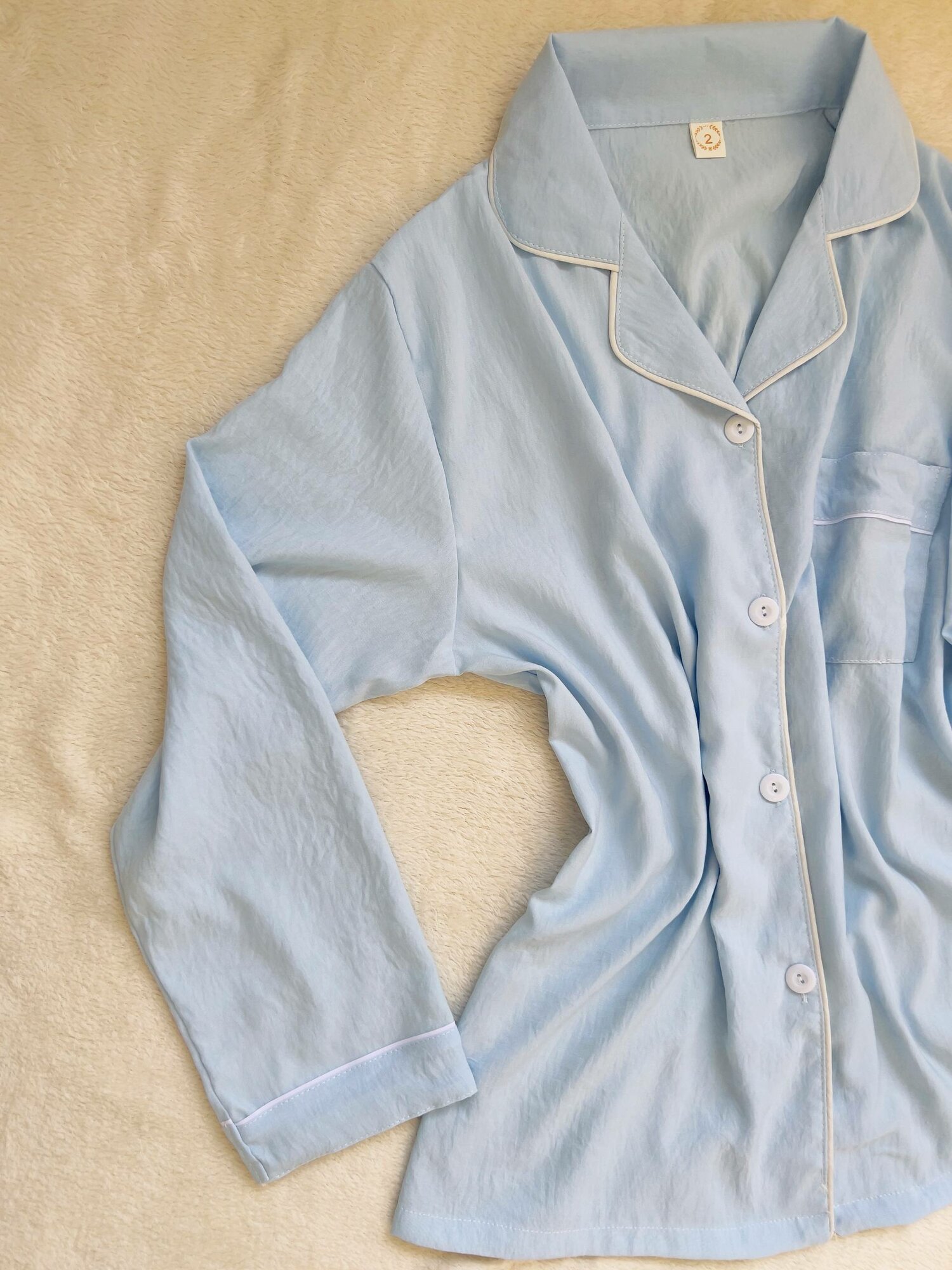 Сорочка  L XL, размер L, light blue — фото 1