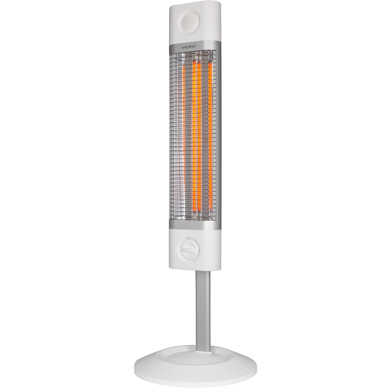 Напольный обогреватель Veito CH1800 XE white 17 кВт карбоновый регулировка мощности