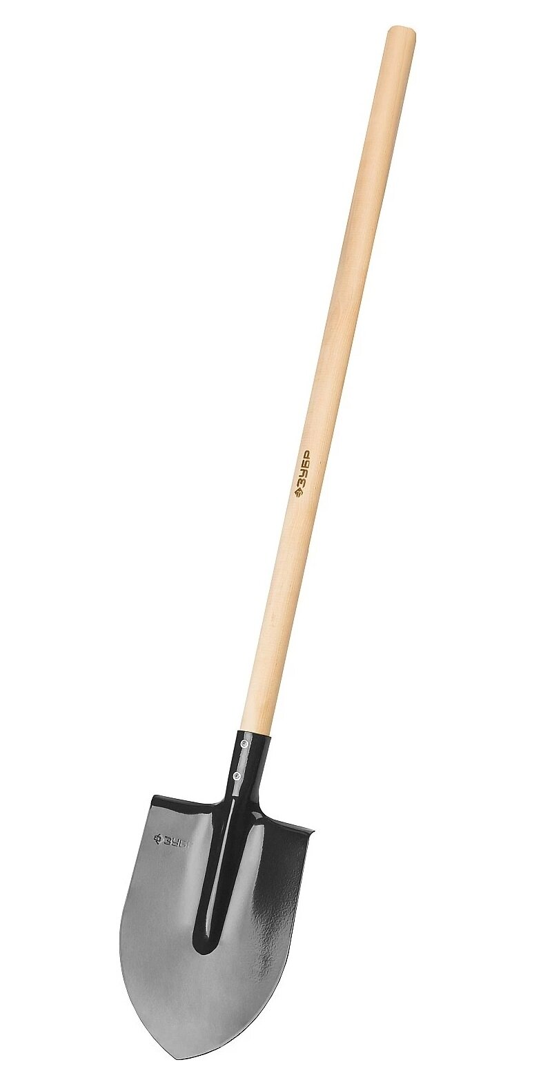 Лопата штыковая с деревянным черенком, 1450 мм Зубр 39570