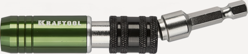 Изображение товара Адаптер KRAFTOOL "EXPERT" для бит с магнитным держателем крепежа, шарнирный, 100мм 26761-100