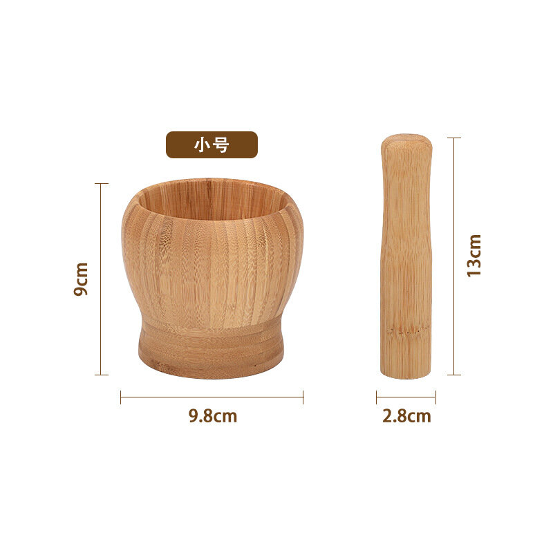 Чеснокодавилка бытовая бамбуковая чеснокодавилка чесночный молоток измельчитель чесночной пасты медицинский