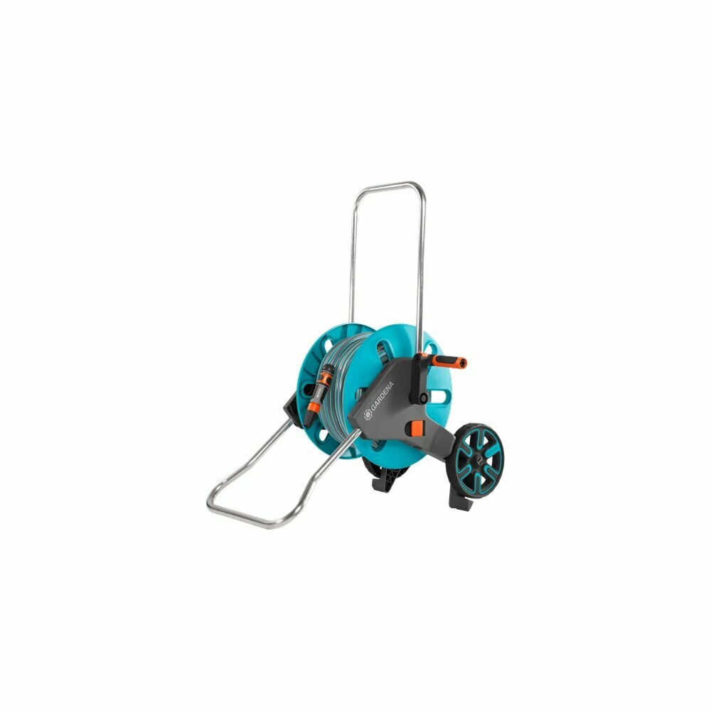 Gardena Тележка для шланга AquaRoll M со шлангом Classic, 20 м 13 мм 1/2" и комплектом для полива 1x18202/0924, 1x18200, 3x18215, 1x18213, 1x18300 18512-20.000.00