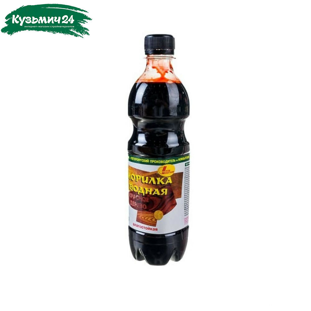 Морилка Новбытхим водная красное дерево 05 л 14582 2 шт.