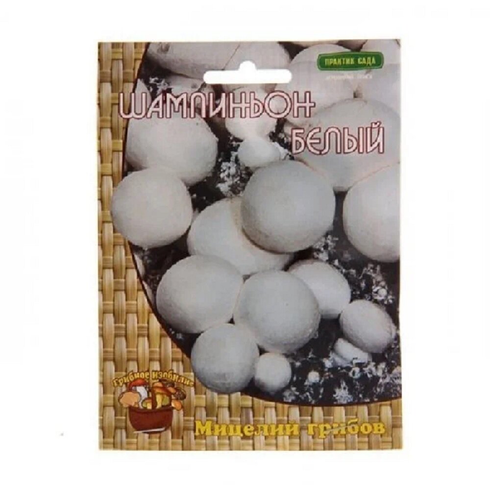 Мицелий грибов поиск шампиньон белый на компосте 1 упаковка