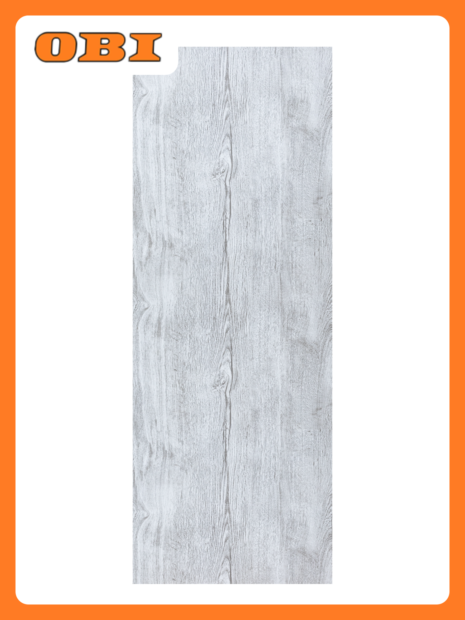 Панель МДФ стильный ДОМ ДУБ галифакс белый 2.44*0.92