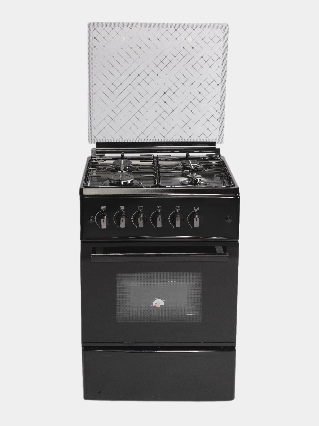 Газовая плита Ferre LP 60G-40B (F) 21, коричневый 4 газовые конфорки, Газовая духовка, Газовый контроль в духовке.