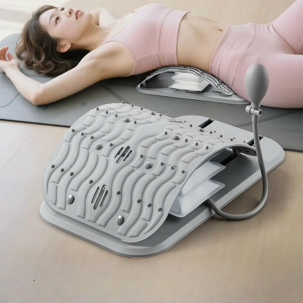 Тренажер Для Поясницы: Физиотерапевтическое Вытяжение Позвоночника С Массажным Эффектом Для Снятия Болей И Напряжения В Спине