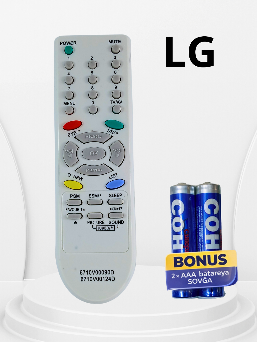 LG пульт дистанционного управления для телевизоров LED LCD модели 6710V00090D 6710V00124D