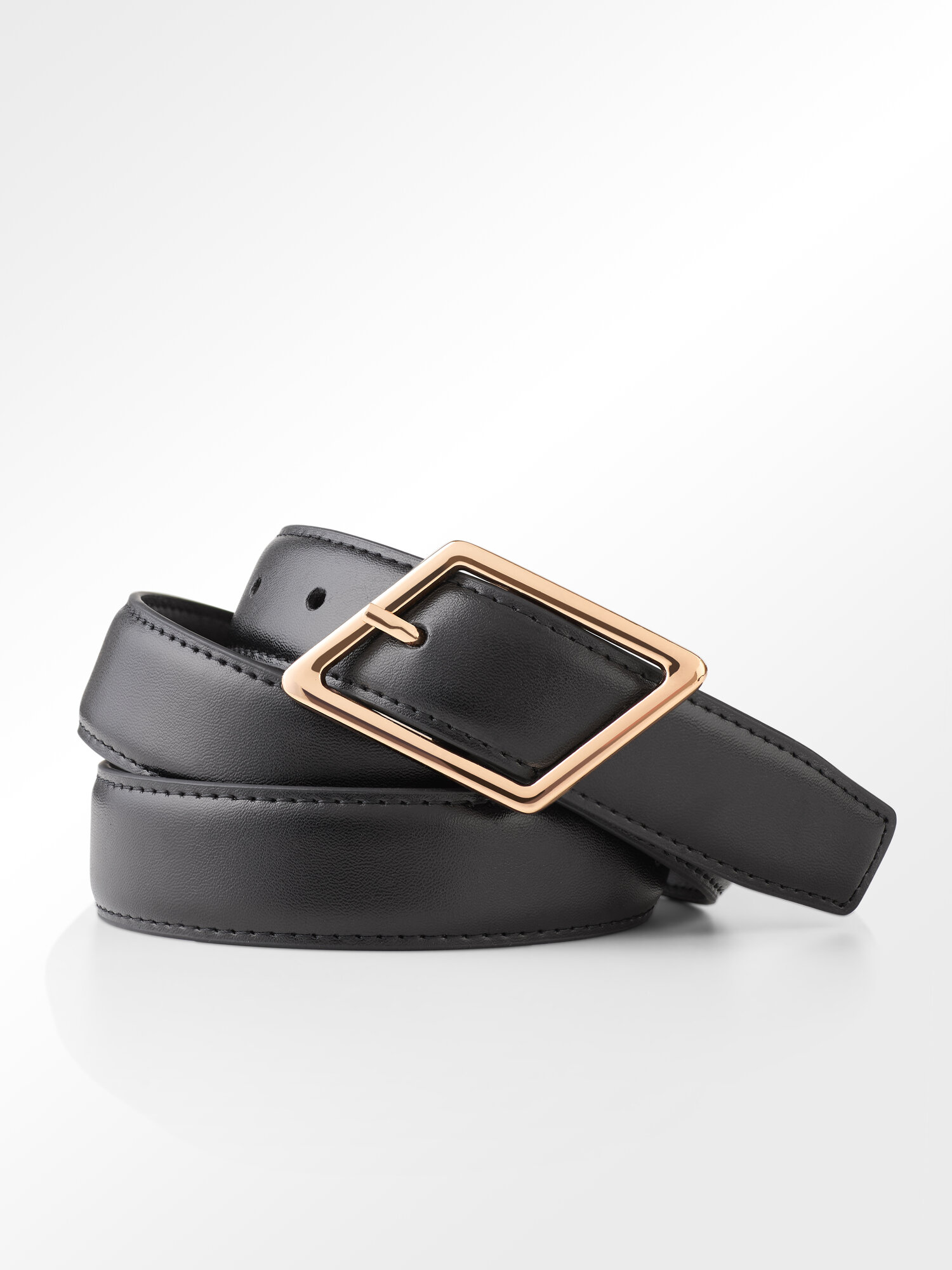 Ремень Daniele Riccardi для женщин, черный — фото 1