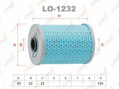 LYNXauto Фильтр масляный мерседес джи-класс / MERCEDES G-CLASS (W463) 1989-2011 LO1232