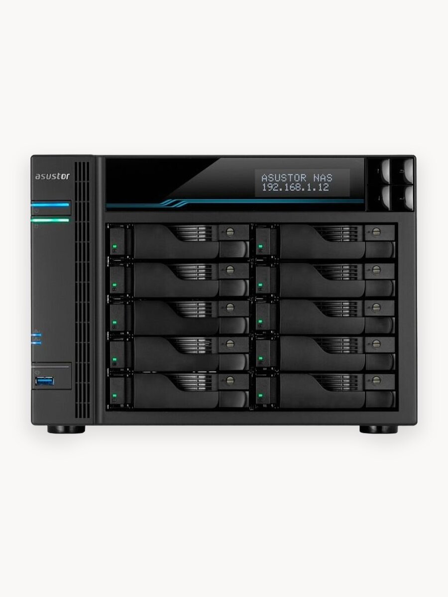 Сетевое хранилище ASUS AS7110T (90IX01D1-BW3S10), официальная гарантия