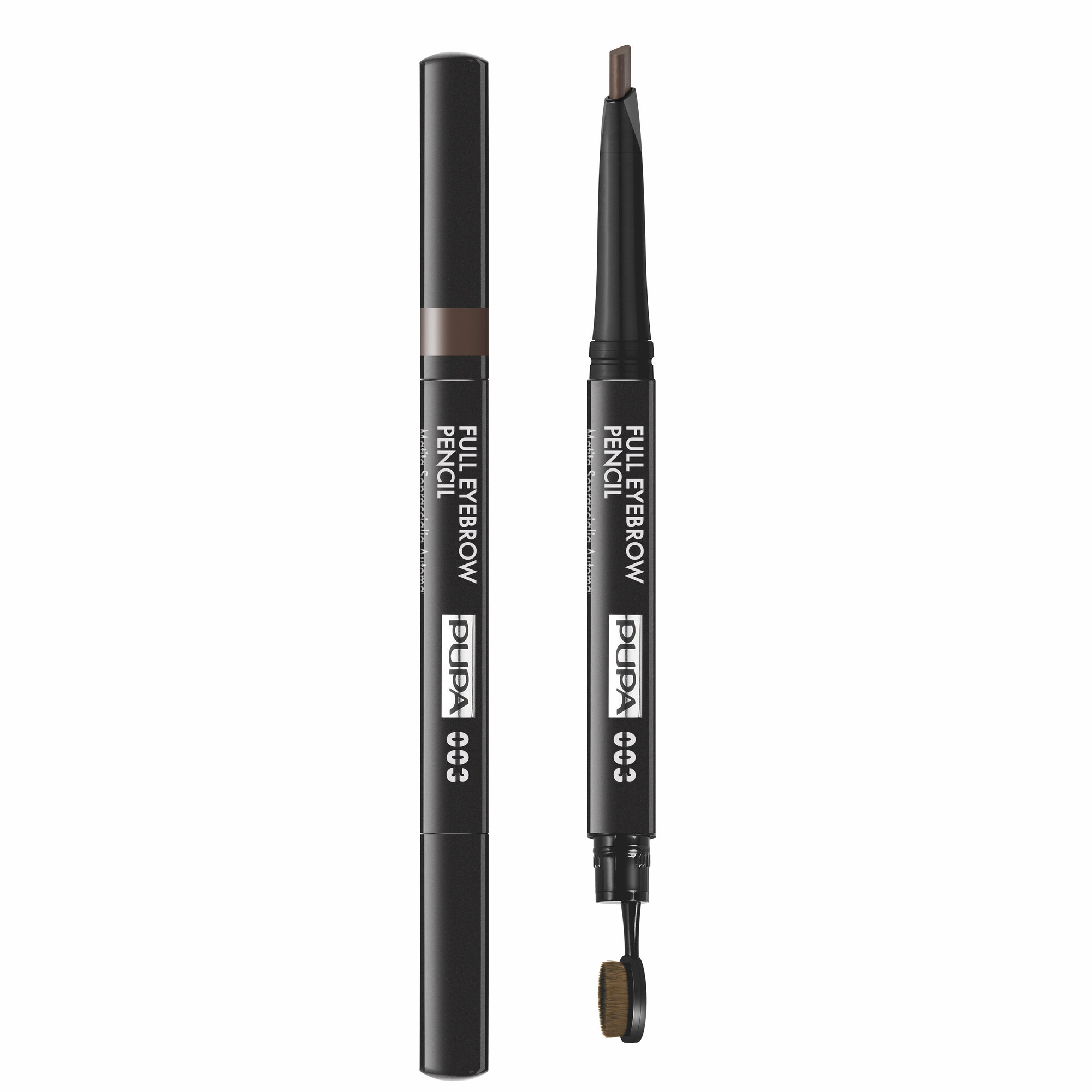 PUPA Карандаш для бровей автоматический FULL EYEBROW PENCIL №003 темно-коричневый