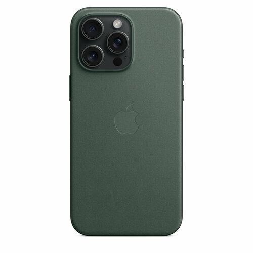 Apple iPhone 15 Pro Max FineWoven Case with MagSafe - Evergreen (MT503) зеленый