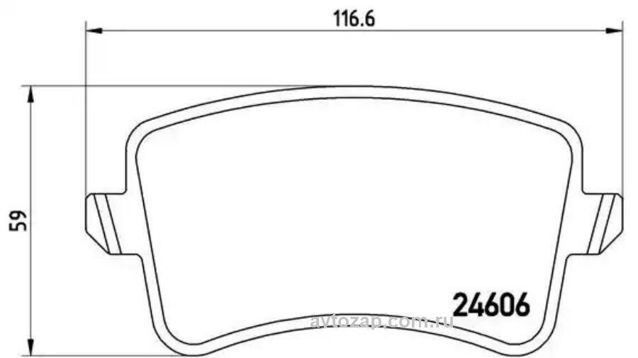 BREMBO колодки тормозные дисковые AUDI (FAW) A4L SALOON (B8) 12/07- / AUDI (FAW) Q5 CLOSED OFF-ROAD VEHICL P85099