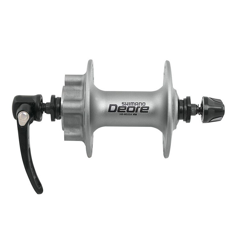 Втулка передняя SHIMANO DEORE HB-M525A, 36 отв, диск, серебро