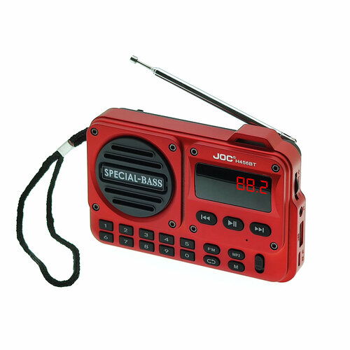 Радиоприёмник аккумуляторный USB TF Bluetooth JOC H456BT 125000₽