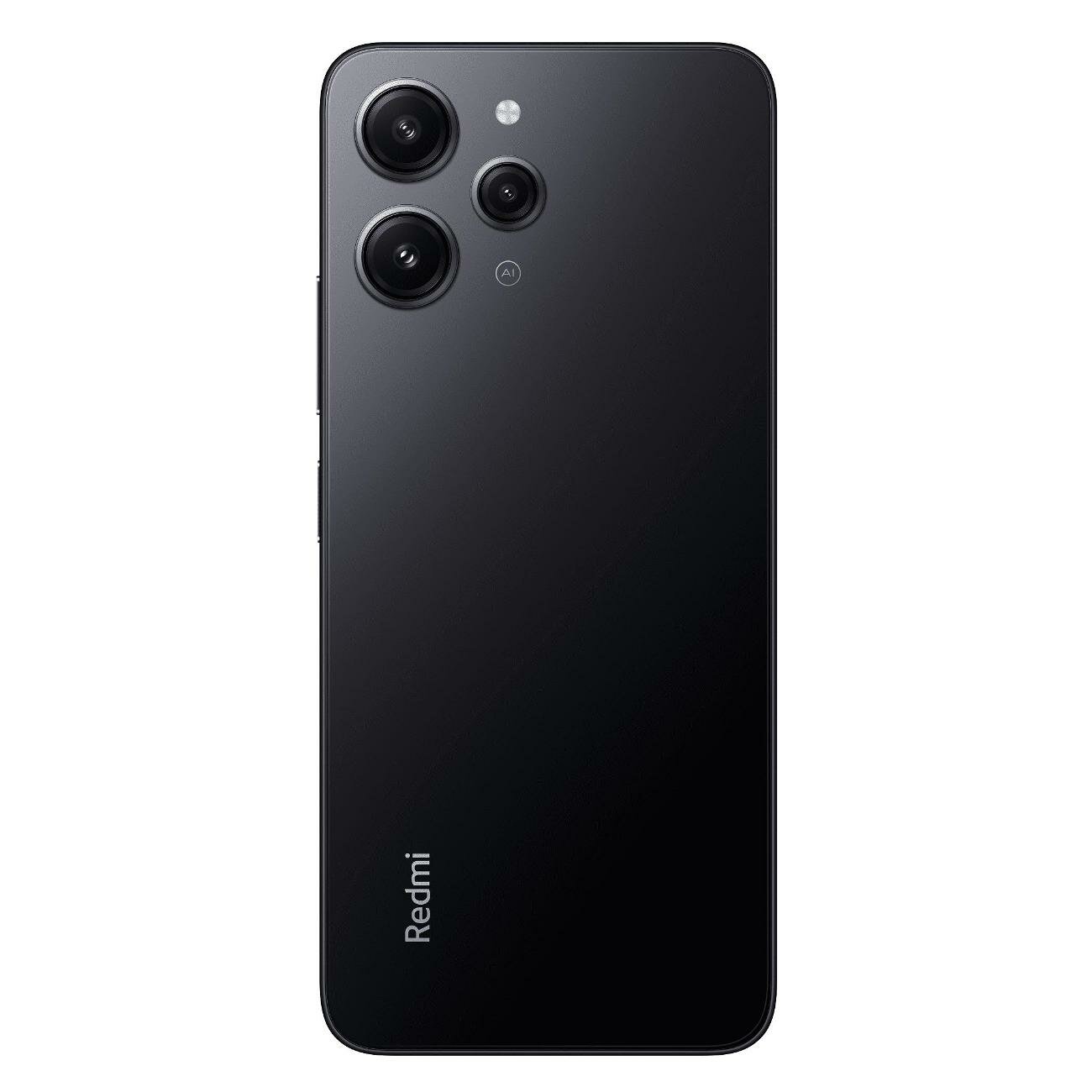 Смартфон Xiaomi Redmi 12 8/256GB Midnight Black 6,79 дюйма, разблокировка по отпечатку пальца, 4G