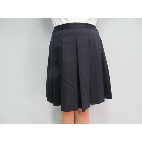 фото Школьная юбка классики, размер 44, синий