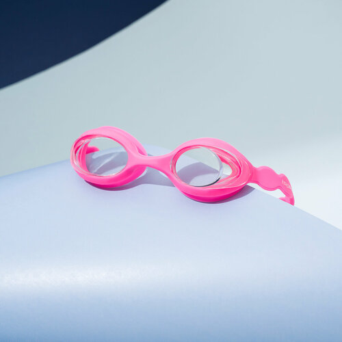 фото Детские очки для плавания flat ray prime kids goggles hq (розовый / 550)