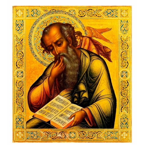 Икона Иоанн Богослов Апостол и Евангелист деревянная икона на левкасе 40 см икона иоанн богослов апостол писаная арт ир 0547