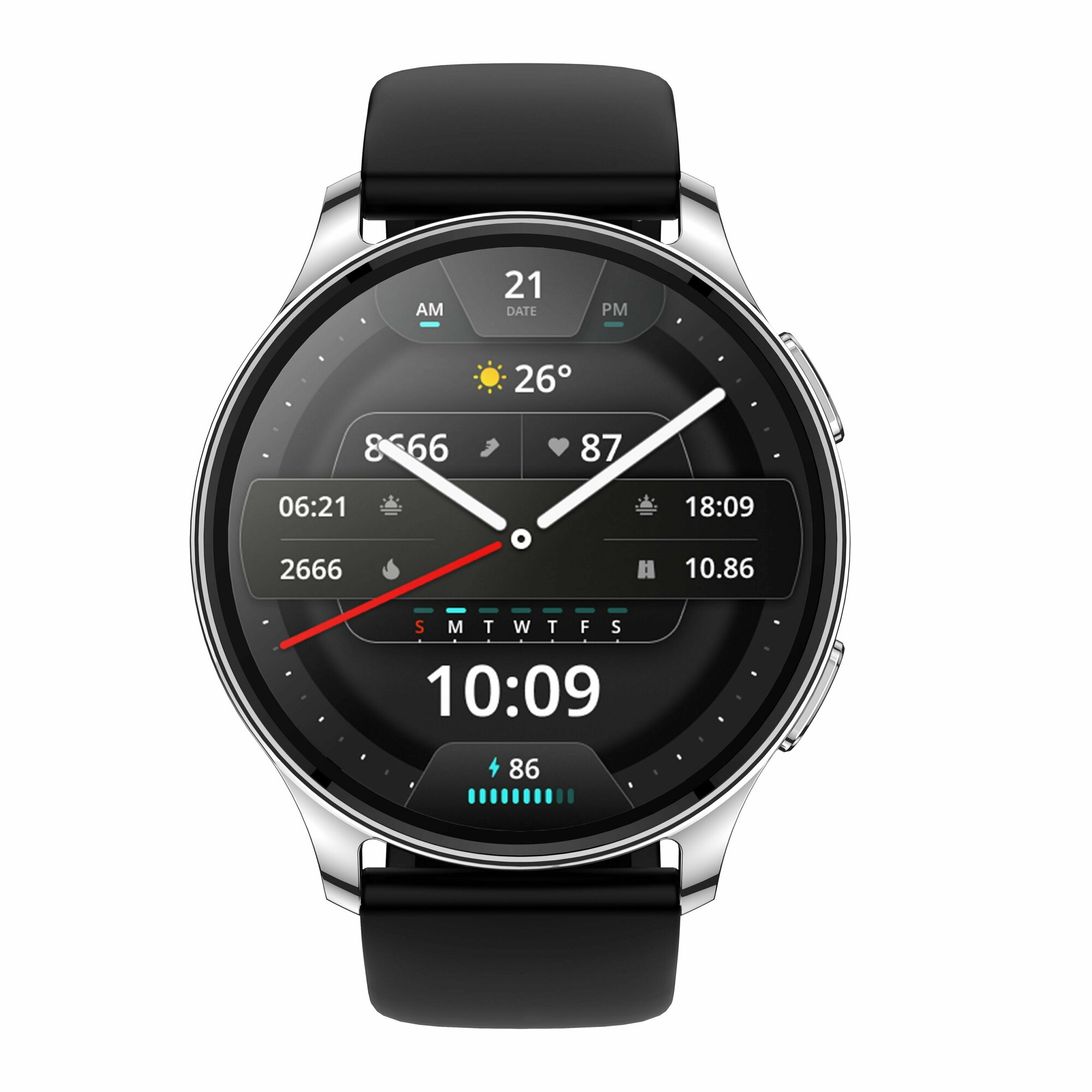 Смарт-часы AMAZFIT Pop 3R A2319 Серебристые