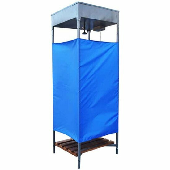 Душ дачный Электромаш DD-128-EL с подогревом (бак антикорроз 128л)