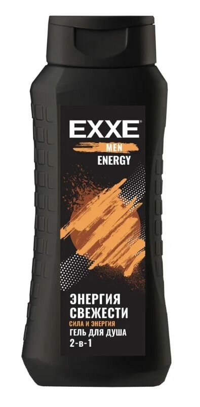 EXXE Гель для душа 2-в-1 Men Energy, Энергия свежести, 400 мл