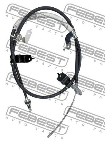 Трос стояночного тормоза r toyota lc prado (j150) 2009-> febest 0199-pcgdj150rh