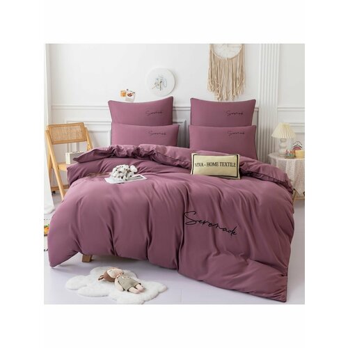 Комплект постельного белья Однотонный CH043 2 спальный