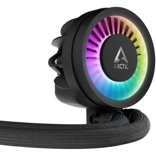 СВО для процессора Arctic Liquid Freezer III 420 A-RGB Black (ACFRE00145A) — фото 1