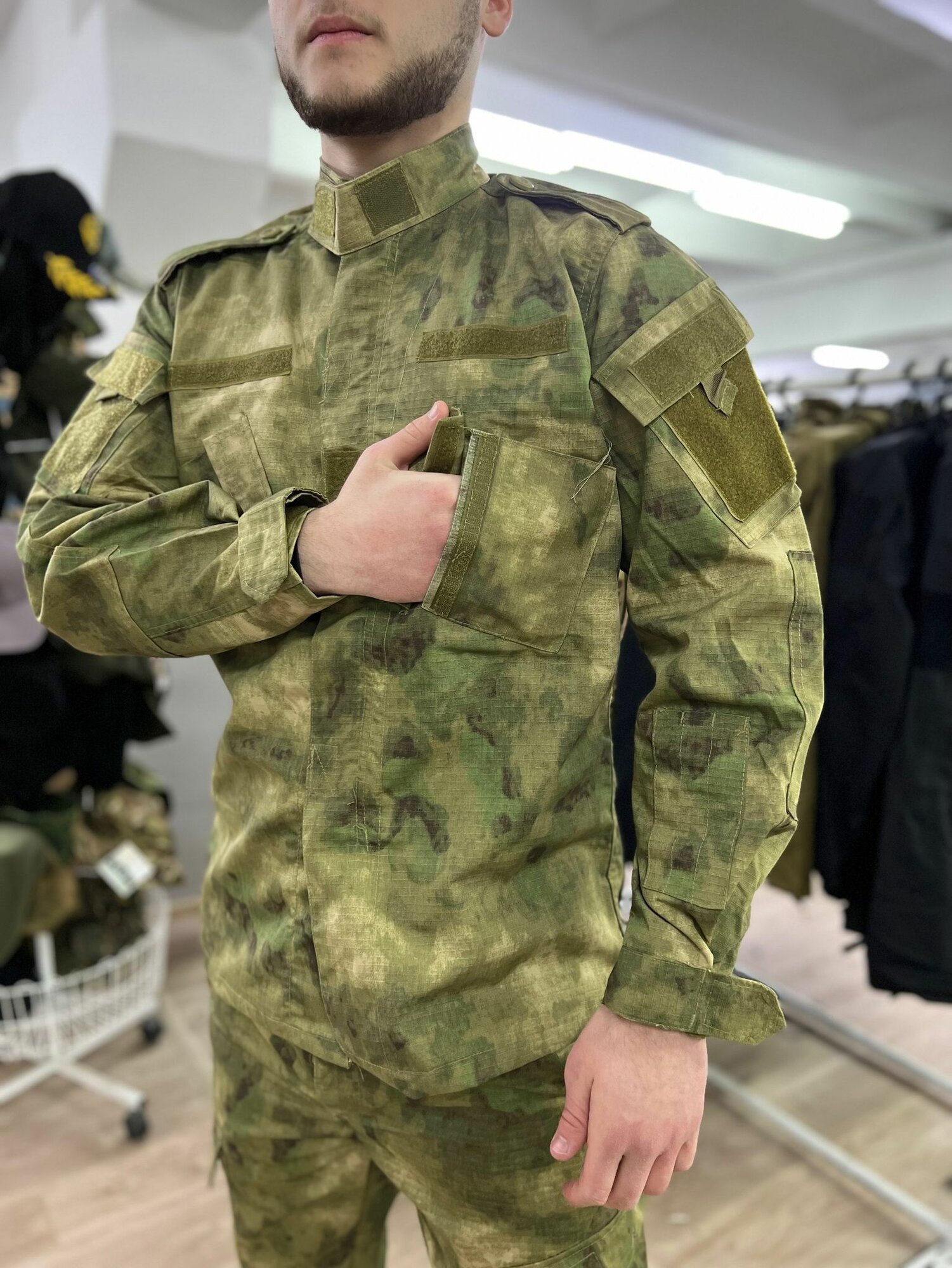 Тактический костюм Аку лайт мох — фото 1