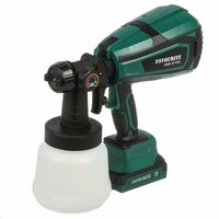 Краскопульт аккумуляторный, Favourite, OBS 21 FSG, 0.012 кВт, 0.6 л / мин, 0.8 л, 40 DIN / сек, с нижним бачком, 1х2 Ач, 155502721