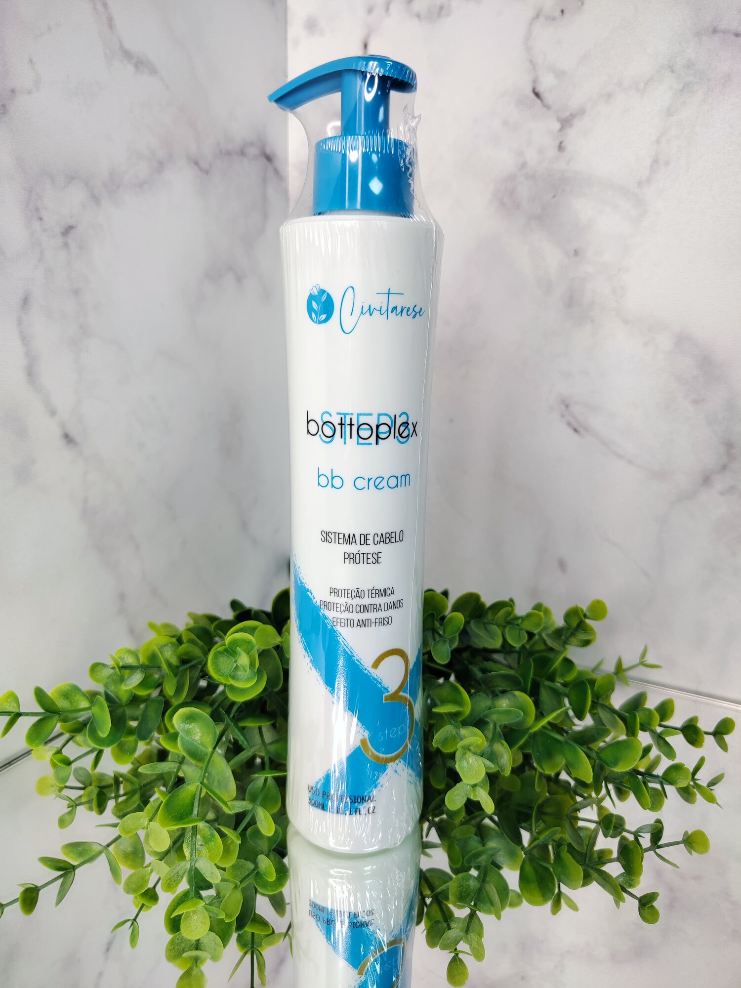 Финализатор Civitarese "Bottoplex" BB Cream, 3 шаг, для всех типов волос, 300мл