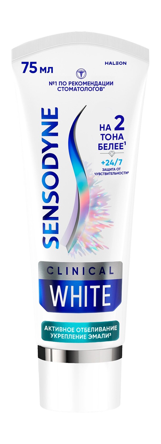 SENSODYNE Зубная паста Clinical White активное отбеливание укрепление ...