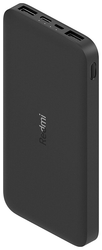 Повербанк, портативный 10000mAh Xiaomi Mi Power Bank REDMI Black (VXN4305GL) PB100LZM