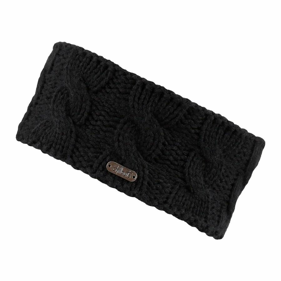 Повязка CHILLOUTS Осень-зима 2024 для мужчин и женщин, размер one size, black