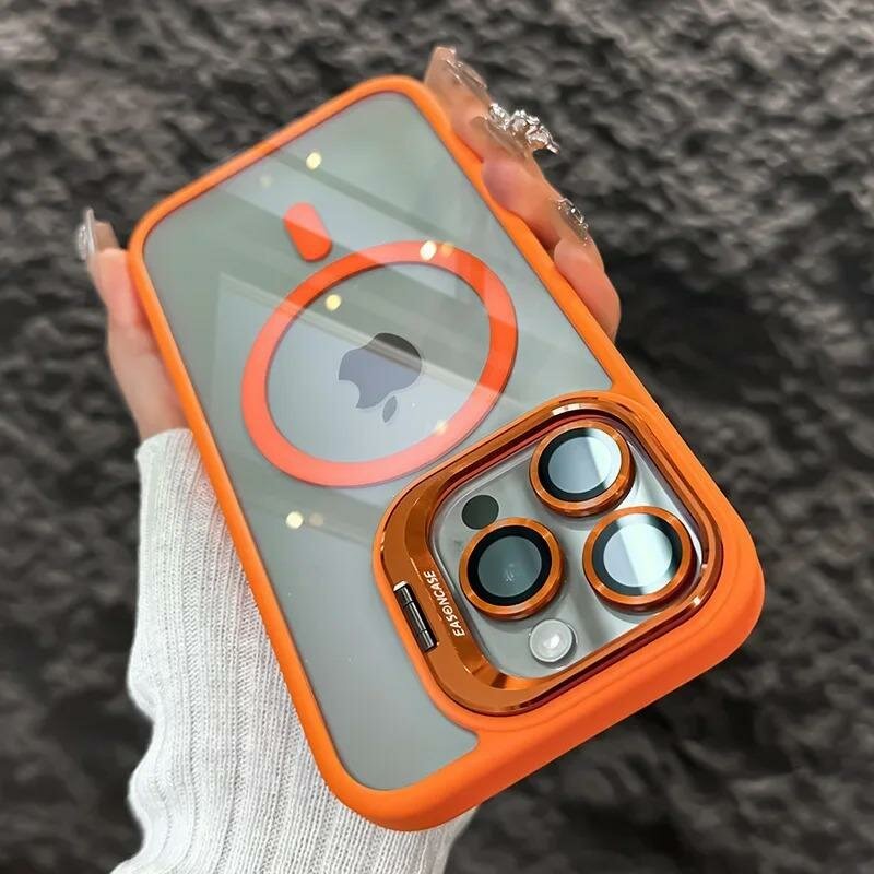 Чехол, для Apple iPhone 15 Pro, MagSafe, прозрачный, ударопрочный
