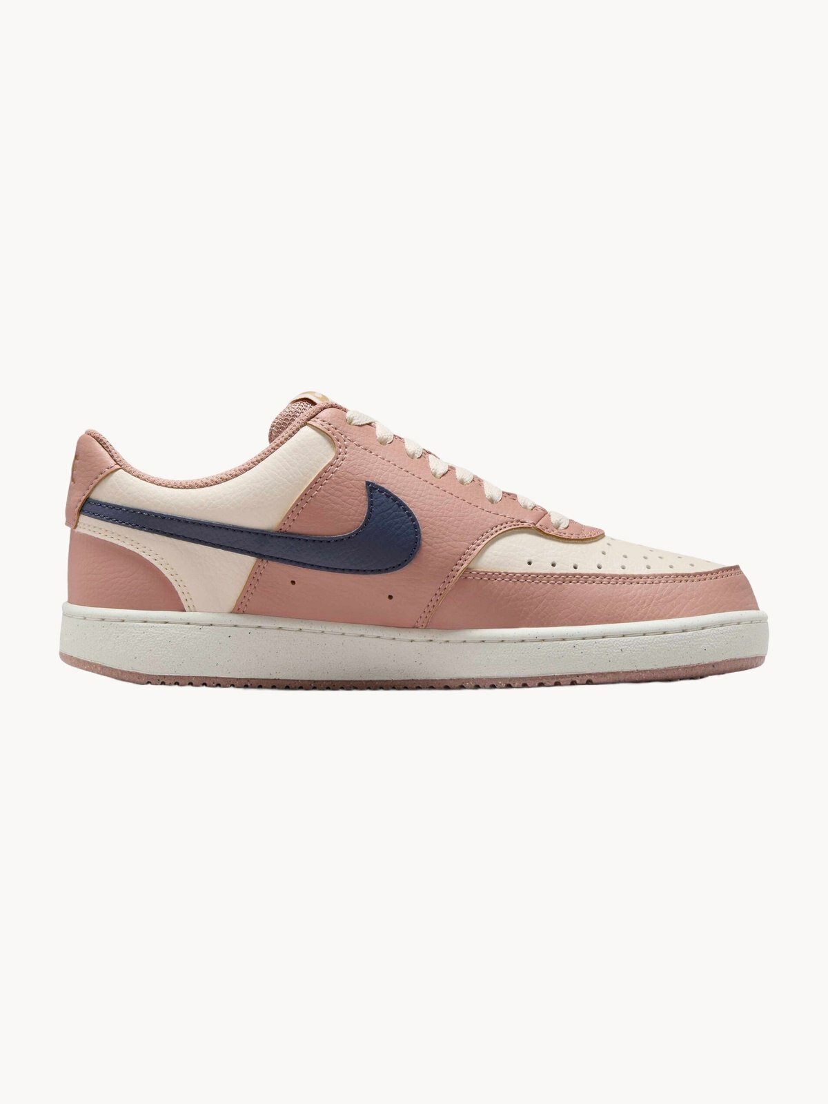 Кроссовки NIKE Court Vision Low Next Nature, размер 8.5 US, розовый/молочный