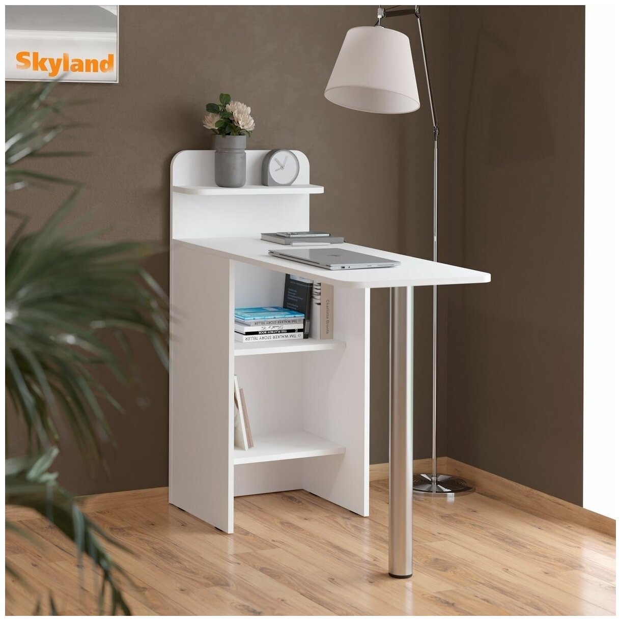 Стол для ноутбука / маникюрный стол трансформер SKYLAND COMP CD 9510 дуб сонома светлый 95х45х100 см