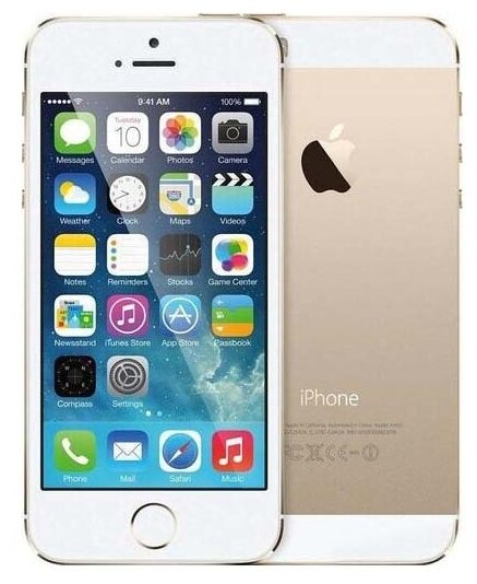 Смартфон Apple iPhone 5S 16 ГБ RU, золотой